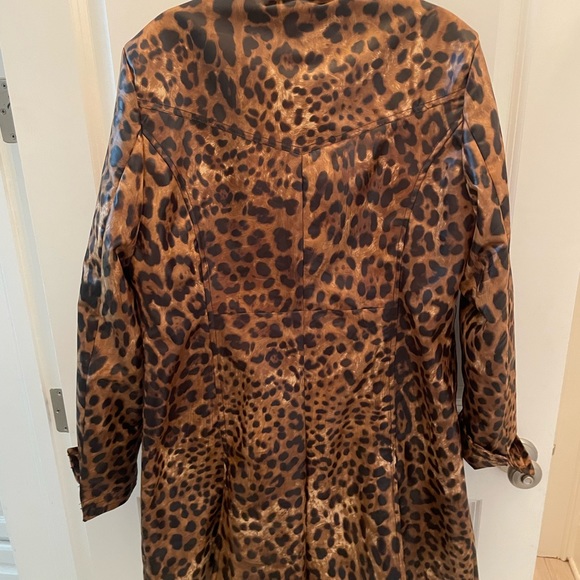 Animal print top coat, worn once size 12, Georgiou Studio - Picture 2 of 2